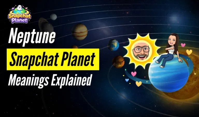 Neptune Snapchat Planet