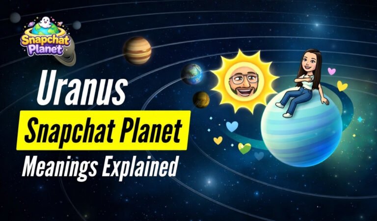 Uranus Snapchat Planet