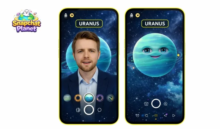 Want to Try Uranus Snapchat Lenses