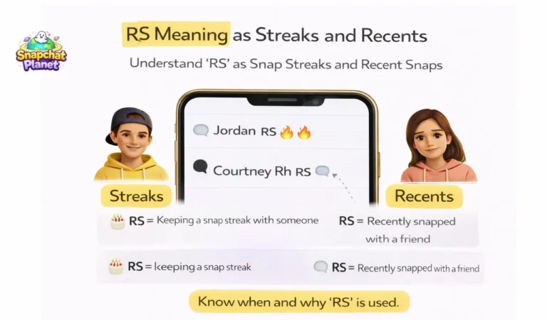 What Does RS Mean on Snapchat