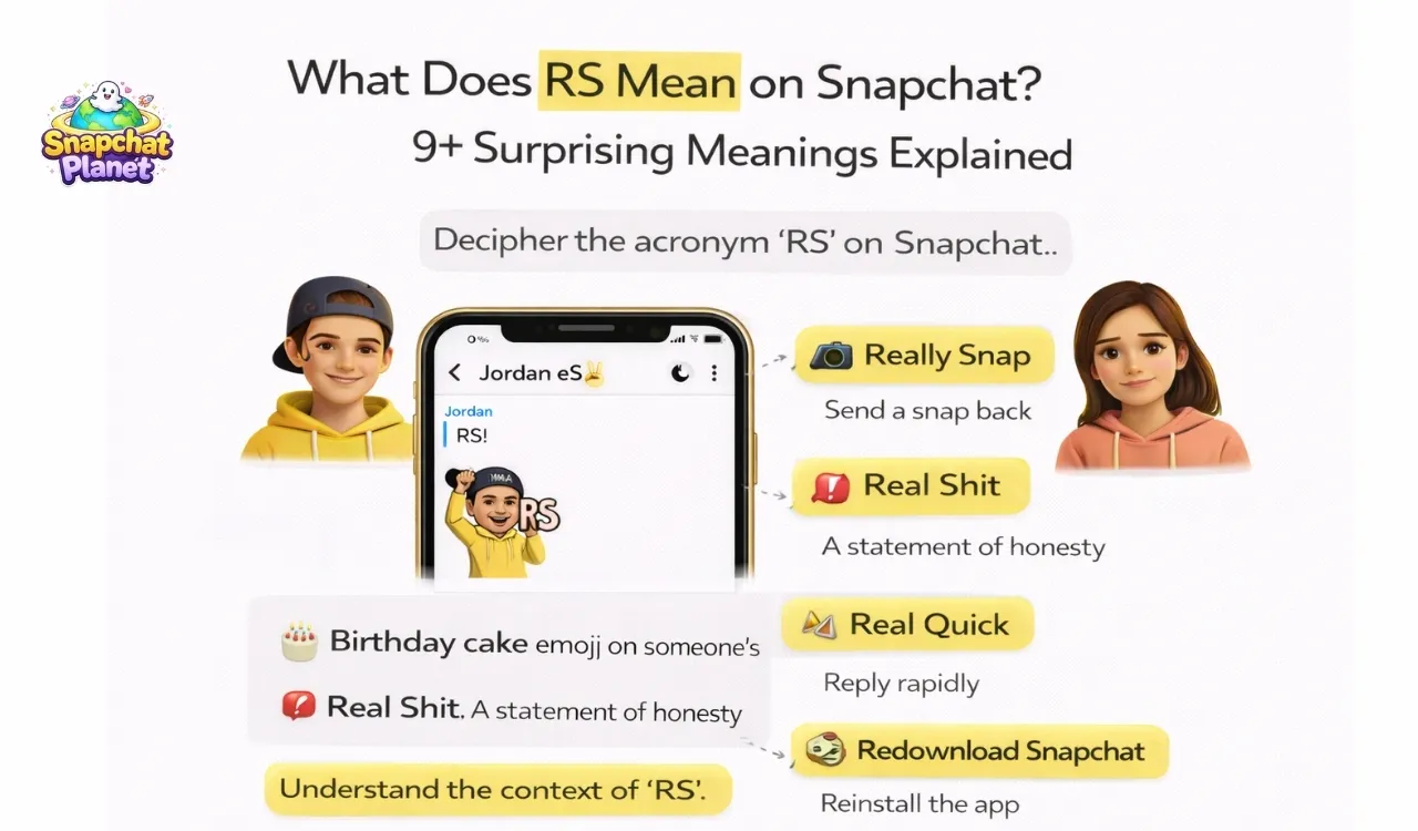What Does RS Mean on Snapchat