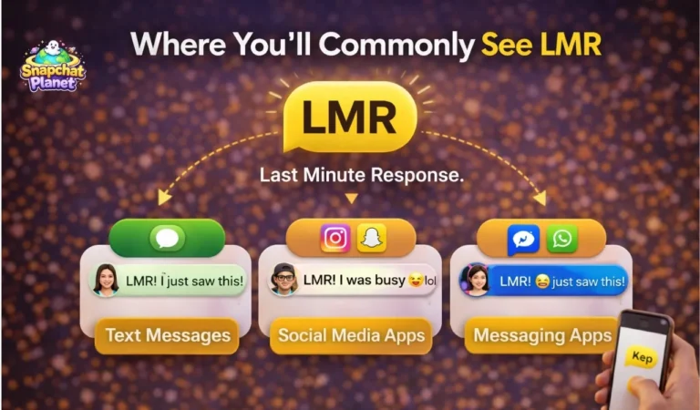 What Does LMR Mean on Snapchat? Learn the Slang & How to Use It 2 Where You’ll Commonly See LMR