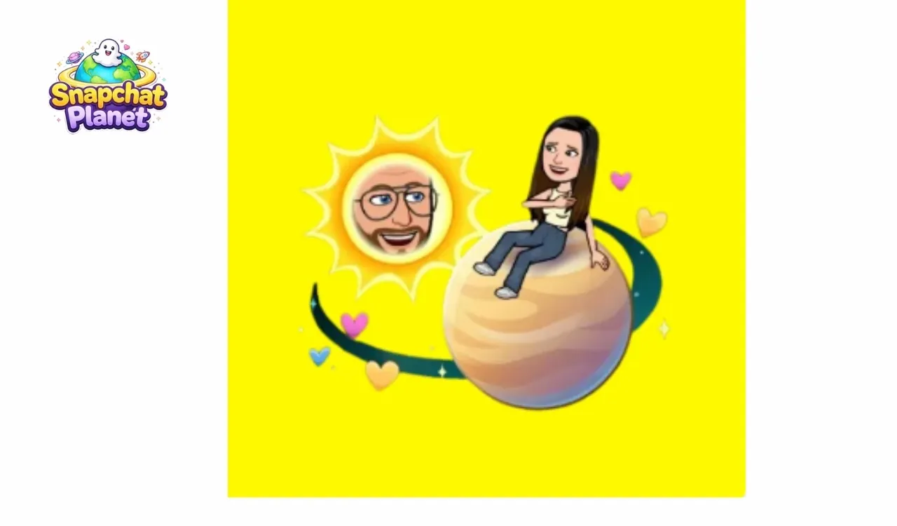 Neptune Snapchat Planet Illustration