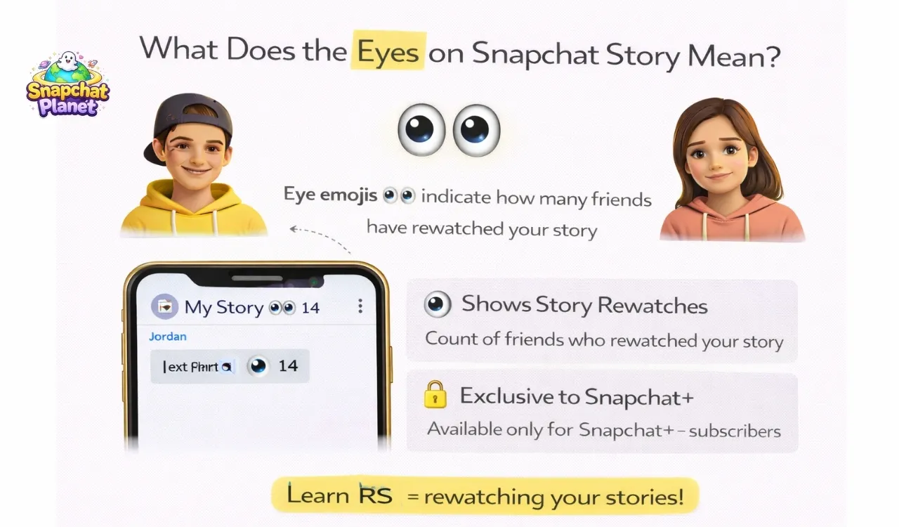 Eyes on Snapchat Story Mean