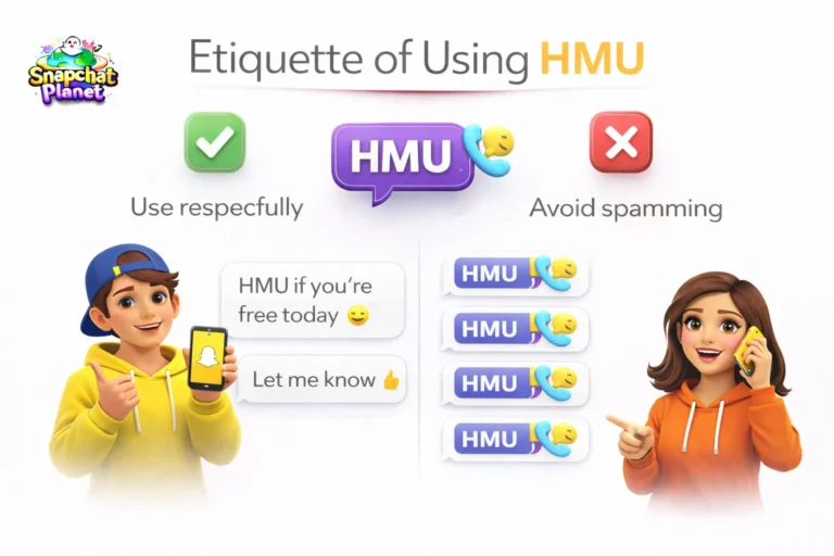 HMU Mean on Snapchat