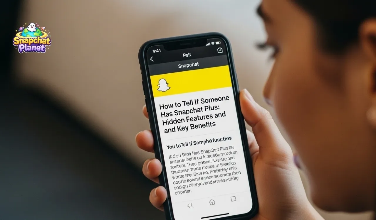 If Someone Has Snapchat Plus