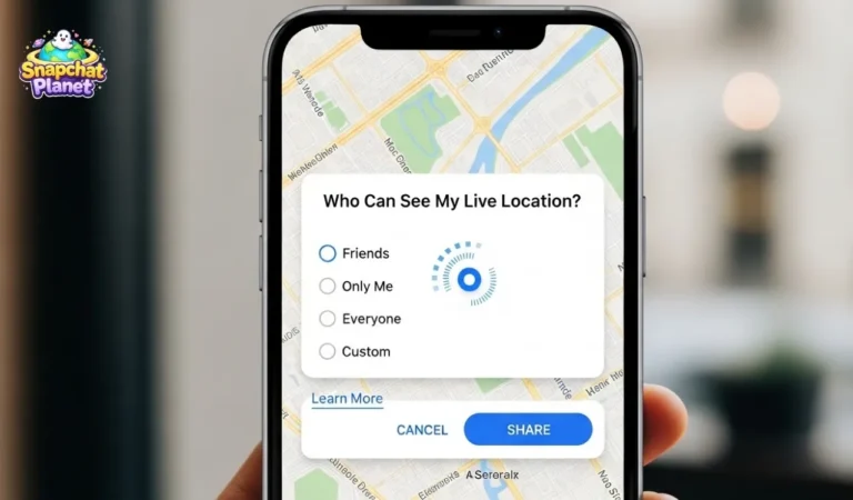 Live Location on Snapchat