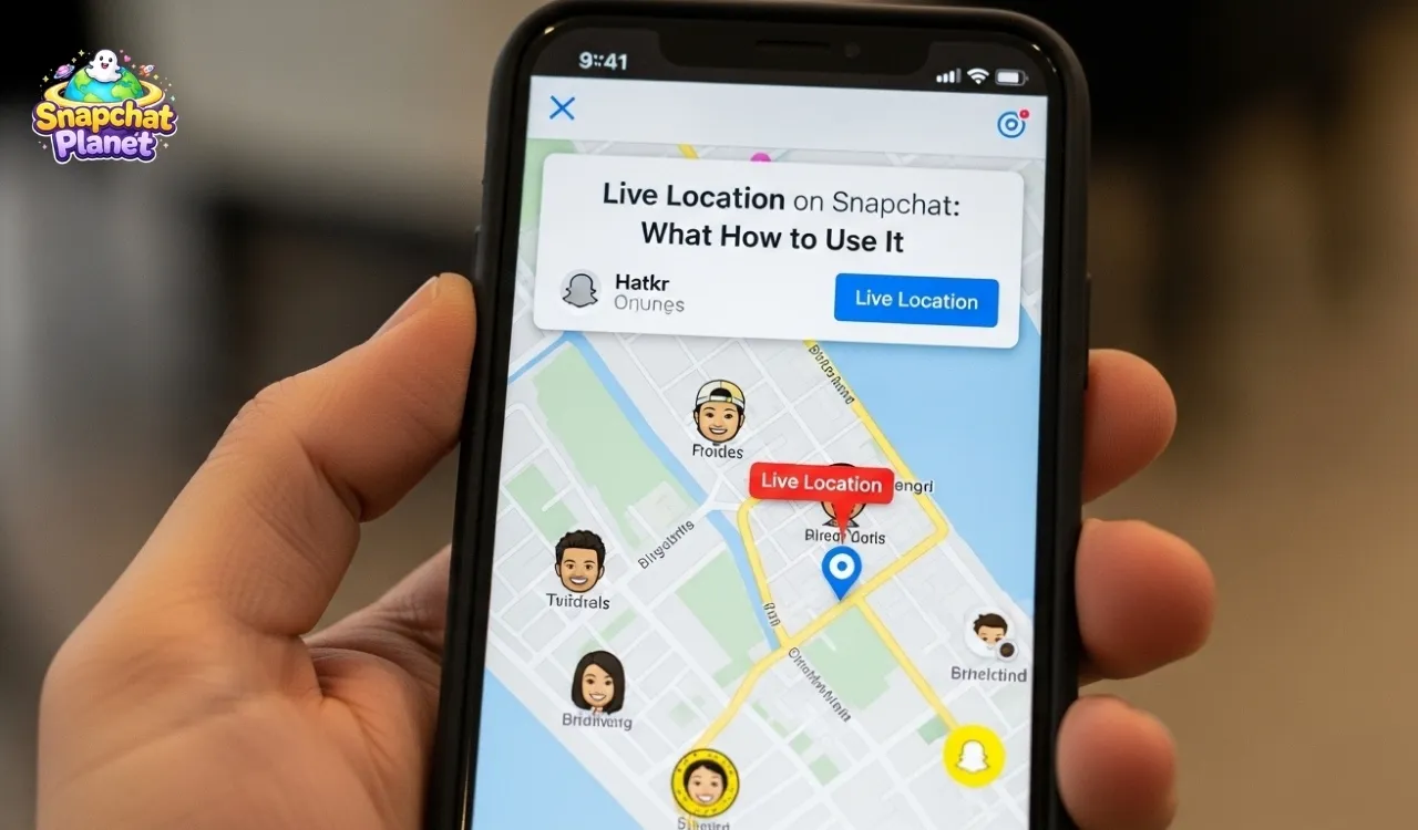 Live Location on Snapchat