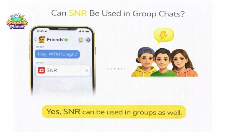 What Does SNR Mean on Snapchat? Meaning & Usage Explained 3 SNR Mean on Snapchat