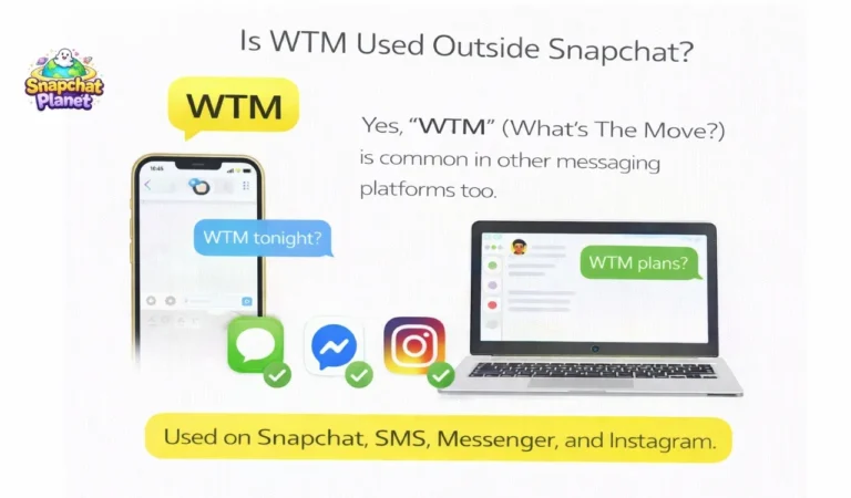 What Does WTM Mean on Snapchat